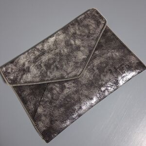 IT Cosmetics Metallic Gray Cosmetic Bag